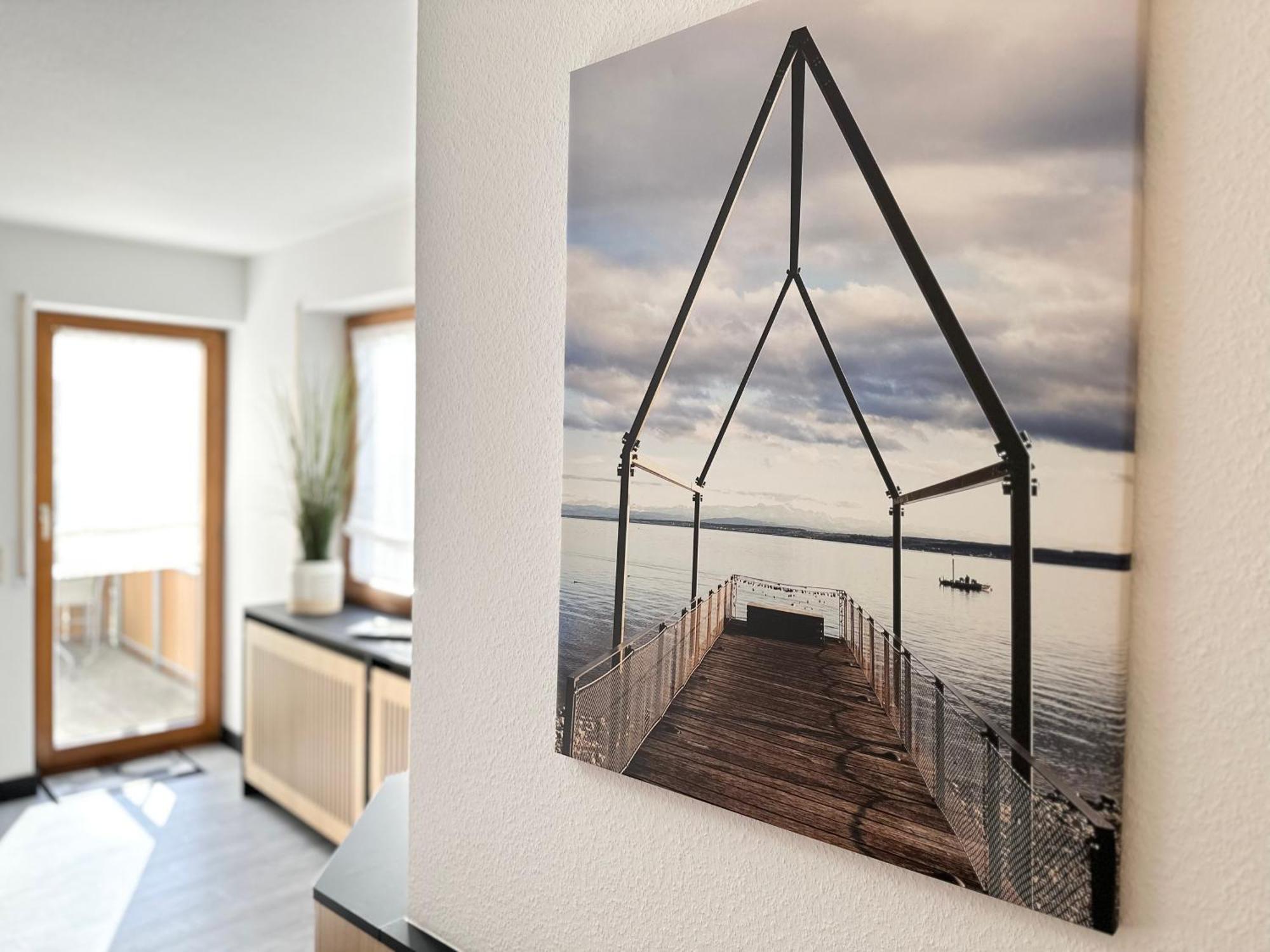 Seehaus Aachblick, Exklusive Appartements Und Ferienwohnungen 乌尔丁根-米尔霍芬 外观 照片