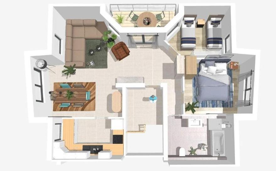 Seehaus Aachblick, Exklusive Appartements Und Ferienwohnungen 乌尔丁根-米尔霍芬 外观 照片