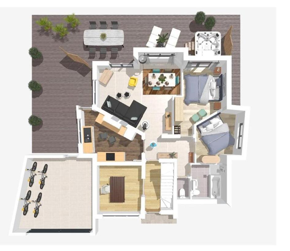 Seehaus Aachblick, Exklusive Appartements Und Ferienwohnungen 乌尔丁根-米尔霍芬 外观 照片